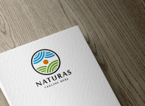 Field Nature Landscape Logo Screenshot 3