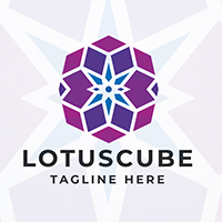 Lotus Cube Logo