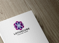 Lotus Cube Logo Screenshot 2
