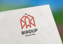 Geometric Bird Logo Screenshot 3