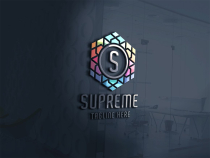 Professional Supreme Letter S Logo Screenshot 1