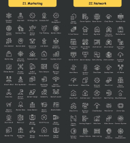 3400 Outline Icon Pack Screenshot 11