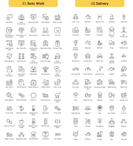3400 Outline Icon Pack Screenshot 23