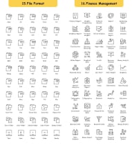 3400 Outline Icon Pack Screenshot 25