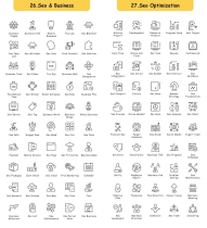 3400 Outline Icon Pack Screenshot 31