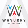 Letter W - Wavorry Logo
