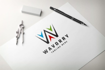 Letter W - Wavorry Logo Screenshot 1