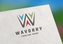 Letter W - Wavorry Logo Screenshot 4