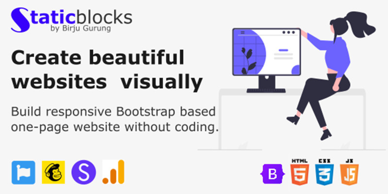 Staticblocks - Drag And Drop Website Builder