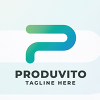 Productivity Letter P Logo