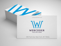 Web Coder Letter W Logo Screenshot 1