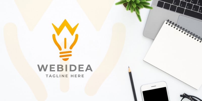 Web Idea Letter W Logo