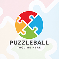 Puzzle Ball Logo