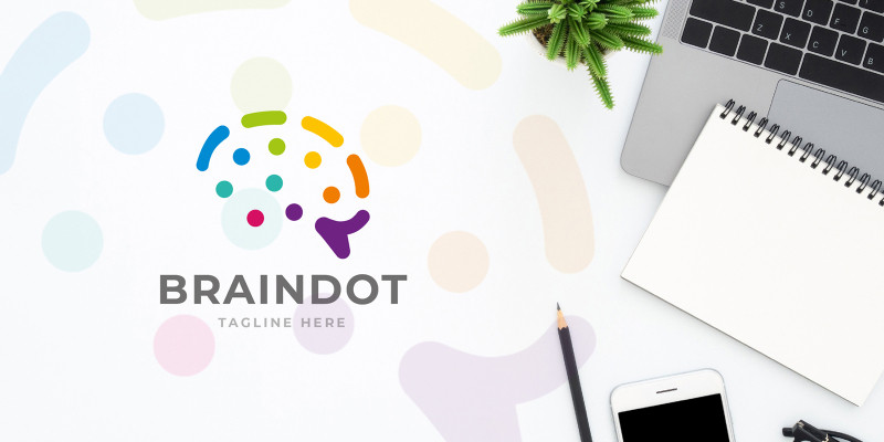 Brain Dot Logo