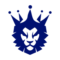 Lion Crown Vector Logo