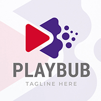 Play Bubble Logo Template