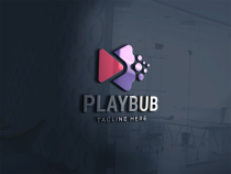 Play Bubble Logo Template Screenshot 2