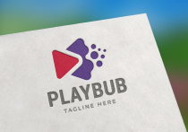 Play Bubble Logo Template Screenshot 3