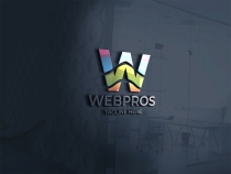 Web Pros Letter W Logo Template Screenshot 2