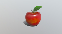 Realistic Apple 3D Object Screenshot 2