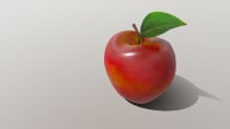 Realistic Apple 3D Object Screenshot 3