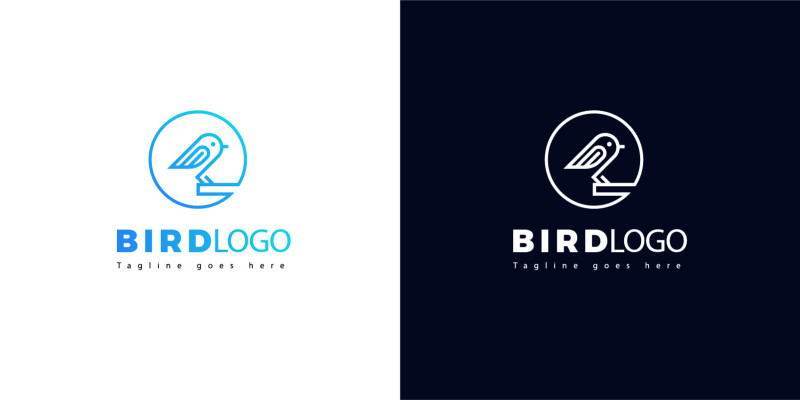 e Bird - Logo Template