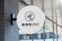 e Bird - Logo Template Screenshot 1