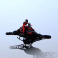 Helix Heli Cycle 3D Object