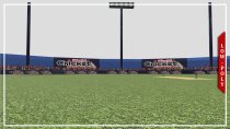 Low-poly Cricket Stadium 3D Object Screenshot 3