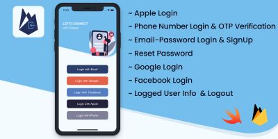 Firebase Auth iOS Apps Login 