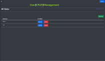 User CRUD Management With Table Add-drop Feature Screenshot 5