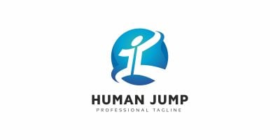Human Jump Logo