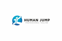 Human Jump Logo Screenshot 3