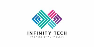 Infinity Tech Modern Logo