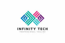 Infinity Tech Modern Logo Screenshot 1