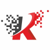 K Letter Digital Logo