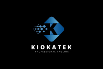 K Letter Tech 3D Logo Screenshot 3