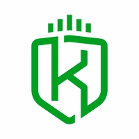 K Letter Shield Logo