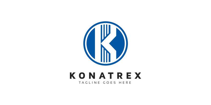 Konatrex K Letter Logo