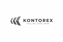 Kontorex K Letter Logo Screenshot 3