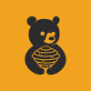 Honey Bear Cool Logo