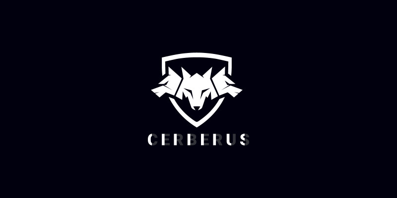 Cerberus Vector Logo Design 