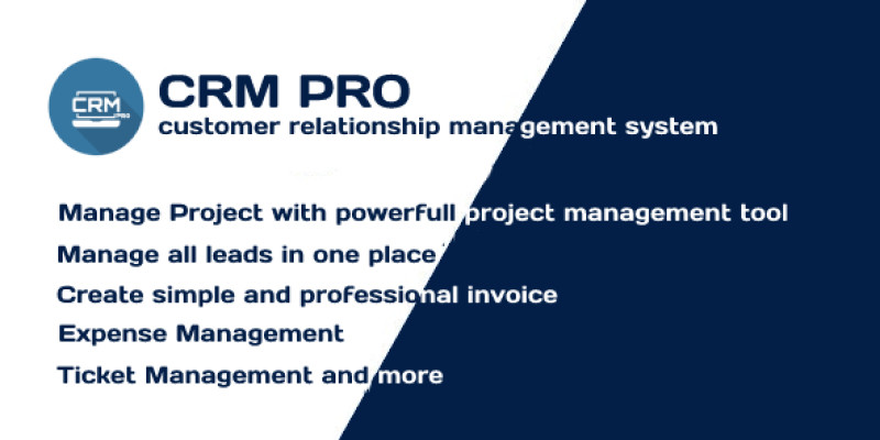 CRM Pro - Customer Relationship Management