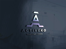 Activeko Letter A Logo Screenshot 2