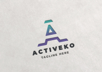 Activeko Letter A Logo Screenshot 3