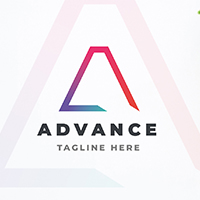 Advance Letter A Logo