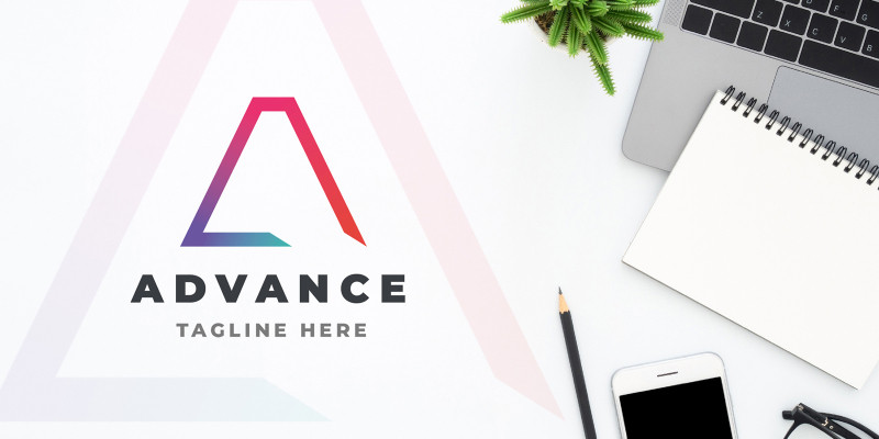 Advance Letter A Logo