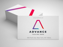 Advance Letter A Logo Screenshot 1