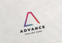 Advance Letter A Logo Screenshot 3