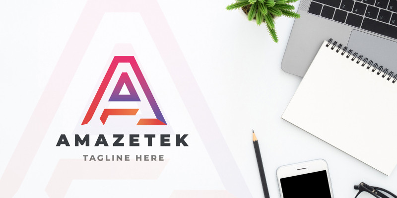 Amazetek Letter A Logo